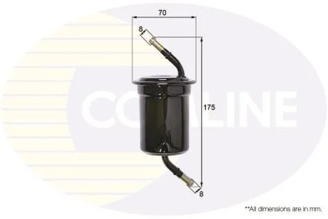 Comline Фільтр палива (аналог WF8080) COMLINE CMZ13006