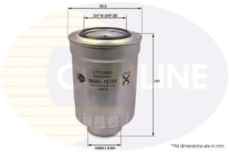 Comline - Фільтр палива (аналог WF8490) COMLINE CTY13003