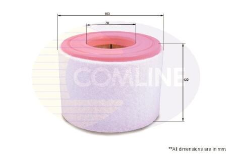 Фільтр повітря (аналог WA9732) COMLINE EAF808