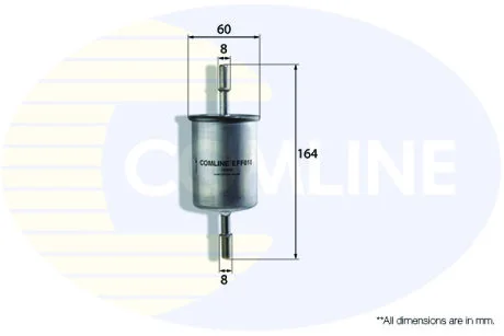 - Фільтр палива (аналогWF8101/KL83) COMLINE EFF010