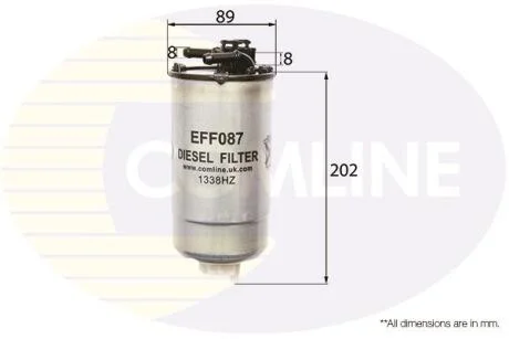 Comline Фільтр палива (аналог WF8269) COMLINE EFF087