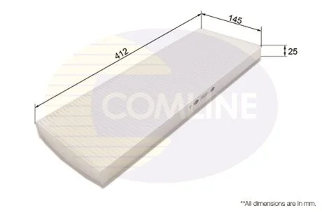 Comline - Фільтр салону (аналогWP6818/LA49) COMLINE EKF166
