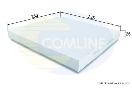 Comline - Фільтр салону (аналогWP9368/LAK411) COMLINE EKF172