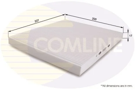 Comline - Фільтр салону (аналогWP9302/LA301) COMLINE EKF204