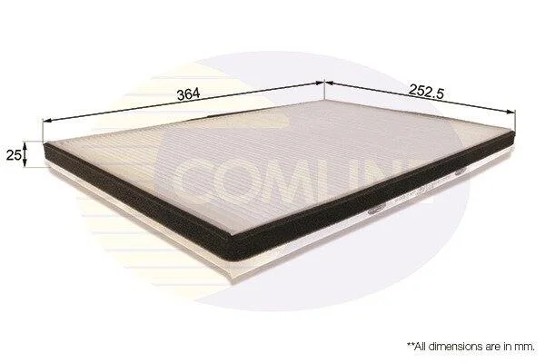 Comline Фільтр салону COMLINE EKF246 (фото 1)