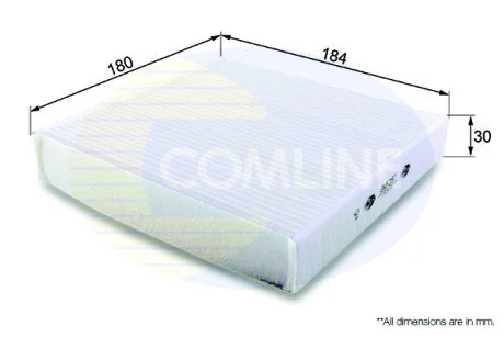 Comline - Фільтр салону (аналогWP9314) COMLINE EKF257