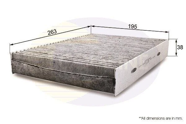 Comline Фільтр салону COMLINE EKF304A (фото 1)