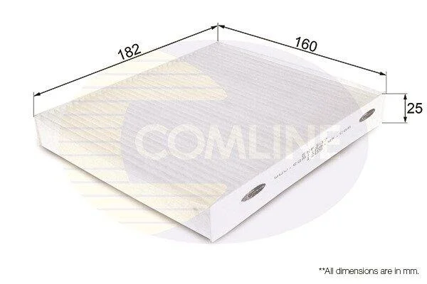 Comline Фільтр салону COMLINE EKF307 (фото 1)
