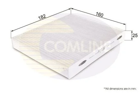 Comline Фільтр салону COMLINE EKF307