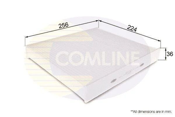 Comline - Фільтр салону COMLINE EKF332 (фото 1)