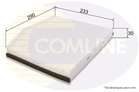 Comline - Фільтр салону (аналогWP2118) COMLINE EKF384