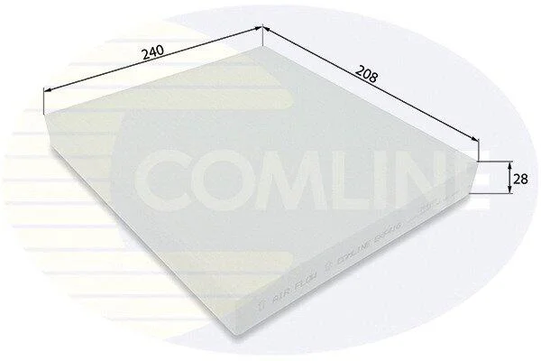 Comline - Фільтр салону COMLINE EKF416 (фото 1)