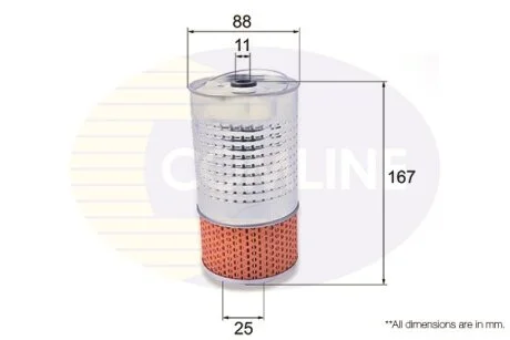 Comline - Фільтр оливи (аналогWL7004/OX38D) COMLINE EOF011