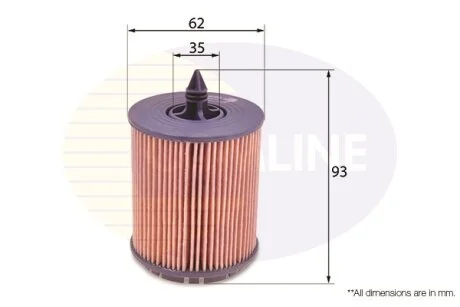 Comline - Фільтр оливи (аналогWL7295/OX258D) COMLINE EOF086
