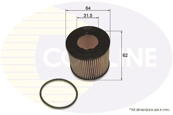 Comline - Фільтр оливи (аналогWL7318/OX360D) COMLINE EOF143 (фото 1)