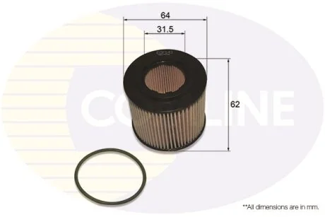Comline - Фільтр оливи (аналогWL7318/OX360D) COMLINE EOF143