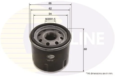 Comline - Фільтр оливи (аналогWL7204/OC475) COMLINE EOF190