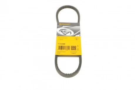 Ремінь генератора клиновий CONTINENTAL CONTITECH 11,5X685Ld