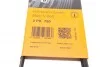 Ремінь генератора поліклиновий CONTINENTAL CONTITECH 3PK760 (фото 6)