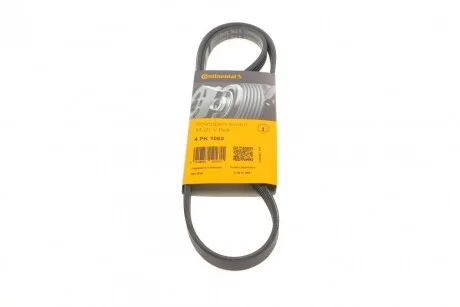Ремінь генератора поліклиновий CONTINENTAL CONTITECH 4PK1062