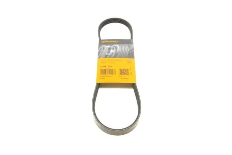 Ремінь генератора поліклиновий CONTINENTAL CONTITECH 4PK770
