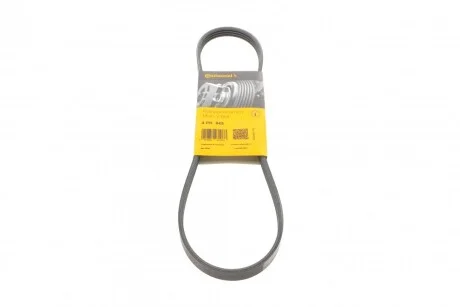 Ремінь генератора поліклиновий CONTINENTAL CONTITECH 4PK845