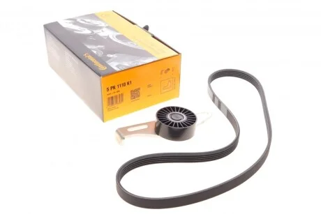 Комплект ременя генератора CONTINENTAL CONTITECH 5PK1110K1