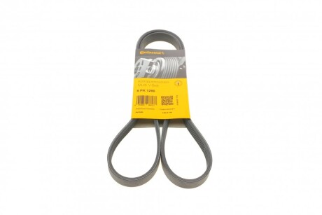 Ремінь генератора поліклиновий CONTINENTAL CONTITECH 5PK1290