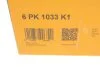 Комплект ГРМ CONTITECH 6PK1033K1 (фото 7)