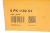 Комплект ременя генератора з помпою води CONTINENTAL CONTITECH 6PK1180K4 (фото 5)