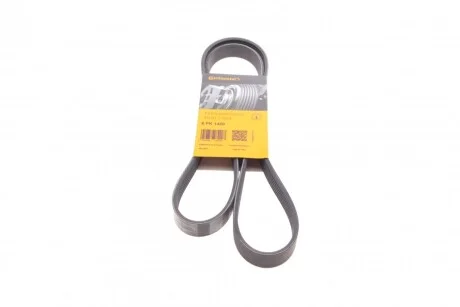 Ремінь генератора поліклиновий CONTINENTAL CONTITECH 6PK1420