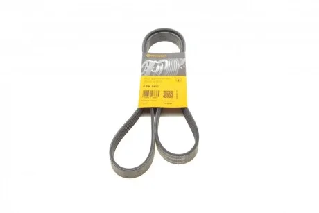 Ремінь генератора поліклиновий CONTINENTAL CONTITECH 6PK1432