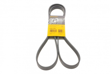 Ремінь генератора поліклиновий CONTINENTAL CONTITECH 6PK1743