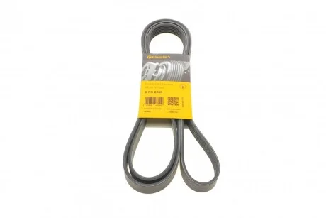 Ремінь генератора поліклиновий CONTINENTAL CONTITECH 6PK2257