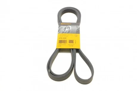 Ремінь генератора поліклиновий CONTINENTAL CONTITECH 6PK2445