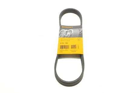 Ремінь генератора поліклиновий CONTINENTAL CONTITECH 6PK780