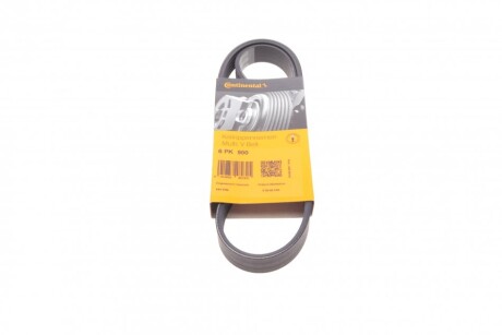 Ремінь генератора поліклиновий CONTINENTAL CONTITECH 6PK900