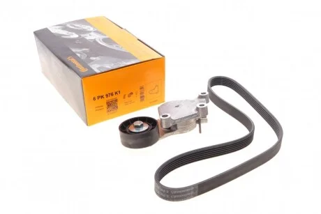 Комплект ременя генератора CONTINENTAL CONTITECH 6PK976K1