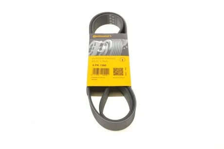 Ремінь генератора поліклиновий CONTINENTAL CONTITECH 8PK1390