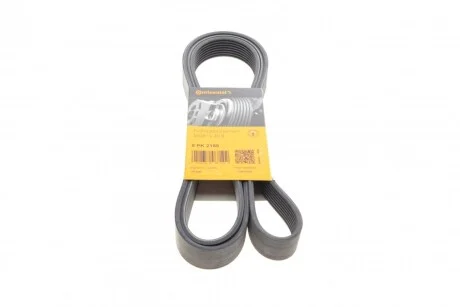 Ремінь генератора поліклиновий CONTINENTAL CONTITECH 8PK2188