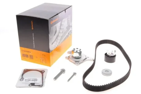 Комплект ГРМ, пас+ролик+помпа CONTITECH CT1035WP4