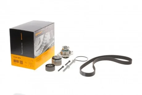Комплект ременя ГРМ з помпою води CONTINENTAL CONTITECH CT1077WP2