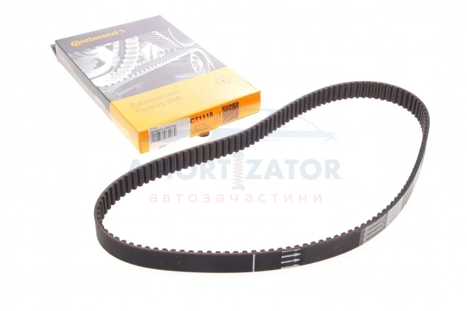 Пас ГРМ Fiat Doblo/Punto/Panda 1.2-1.4 03-/Ford 1. CONTITECH CT1115 (фото 1)