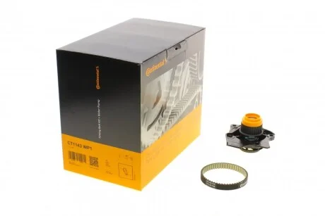 Комплект ременя ГРМ з помпою води CONTINENTAL CONTITECH CT1143WP1