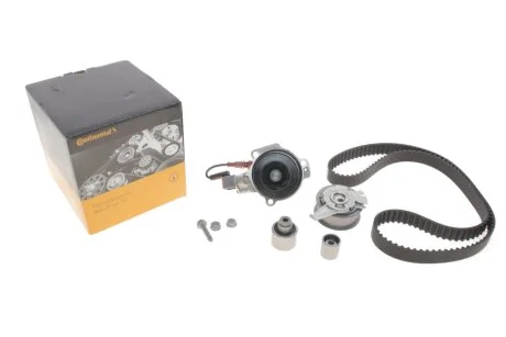 Комплект ременя ГРМ з помпою води CONTINENTAL CONTITECH CT1168WP4