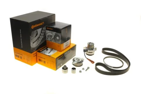 Комплект ременя ГРМ з помпою води CONTINENTAL CONTITECH CT1168WP8PRO