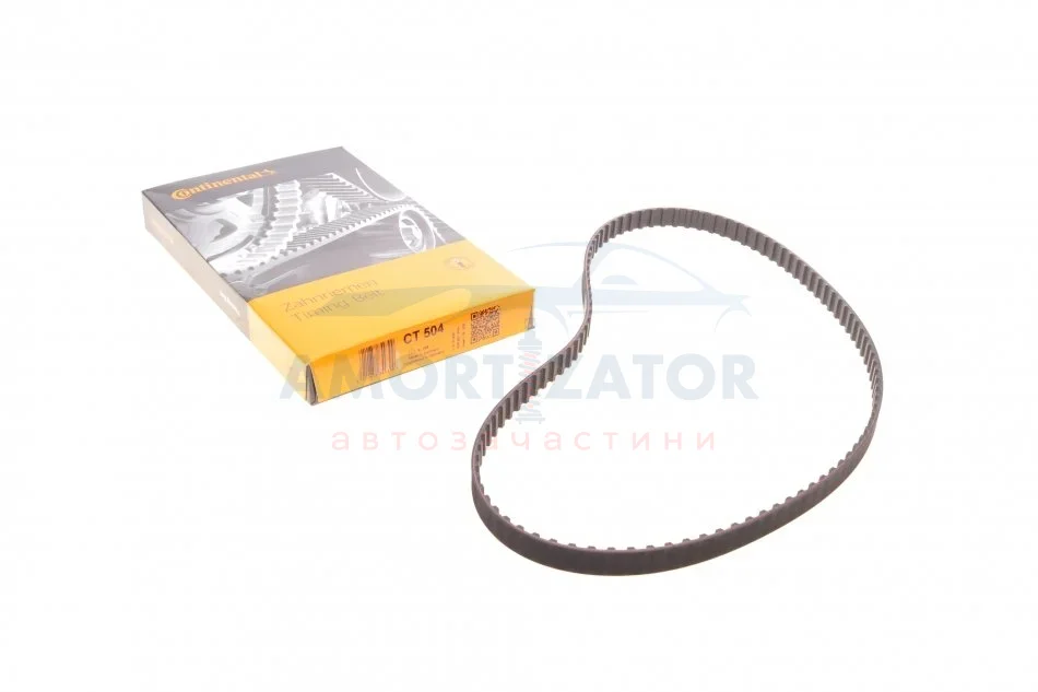 Ремінь ГРМ CONTINENTAL CONTITECH CT504 (фото 1)