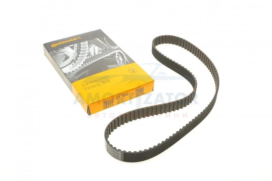 Пас ГРМ VW LT 2.4D 82-96/Audi 100 2.0D/TD 78-90 (1 CONTITECH CT704 (фото 1)