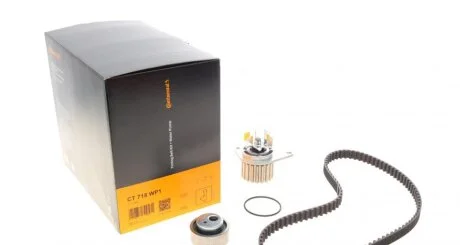 Комплект (ремінь+ролик+помпа) CONTITECH CT 718 WP1