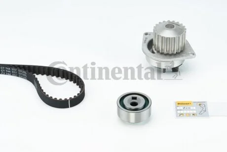 Комплект (ремінь+ролик+помпа) CONTITECH CT 744 WP1
